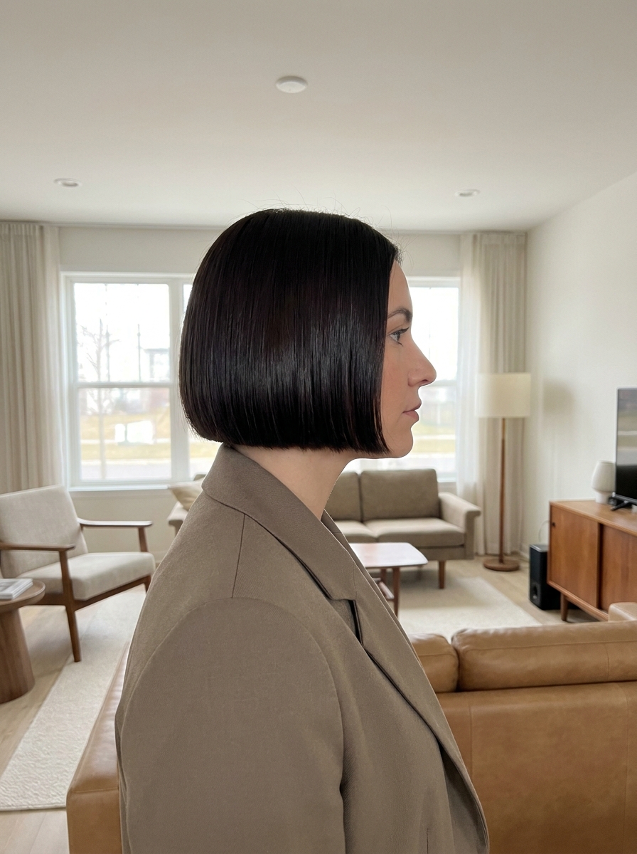 Jawline Bob als freche kurze Bob Frisuren Inspiration 2026